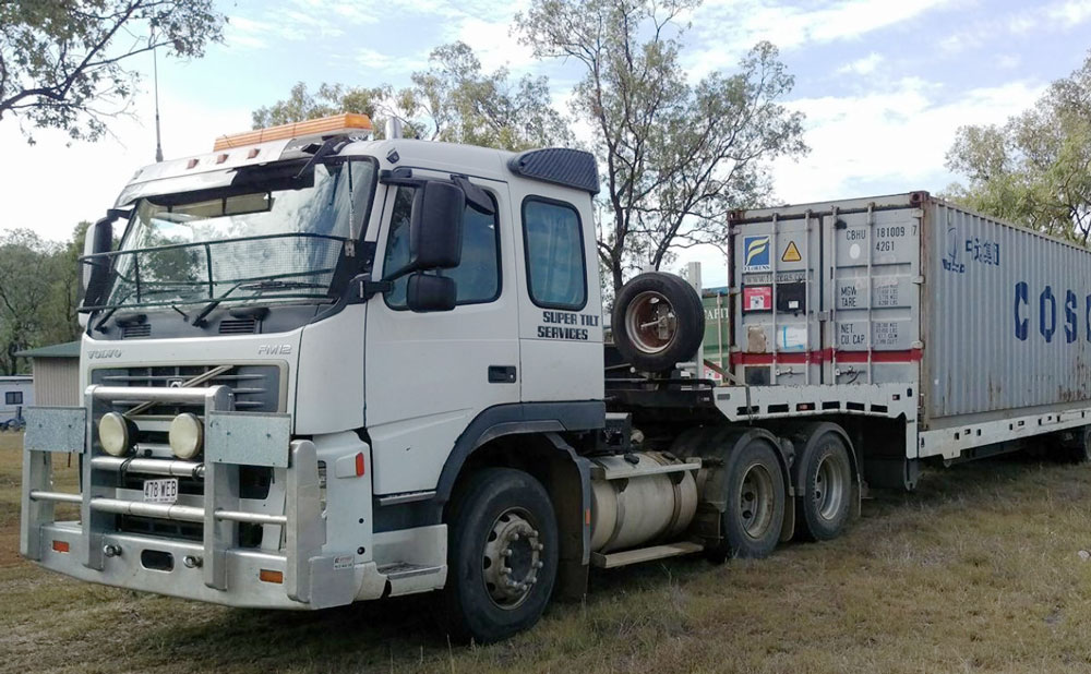truck container transport